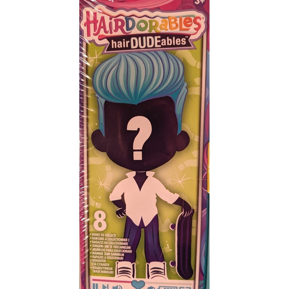 New Hairdorables Doll Boy HairDUDEables Series 3 Surprises Male Fashion NIB 5" - Picture 12 of 14